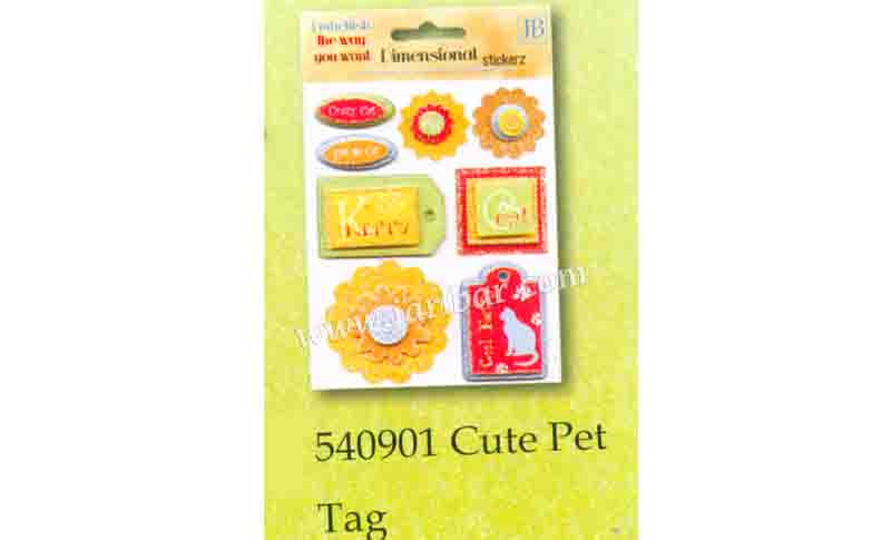 540901 cut pet tag