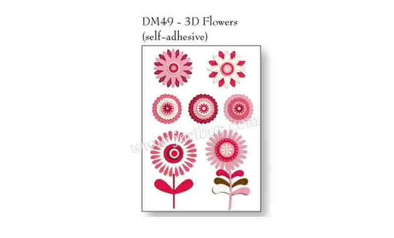 DM49 3D Flowers