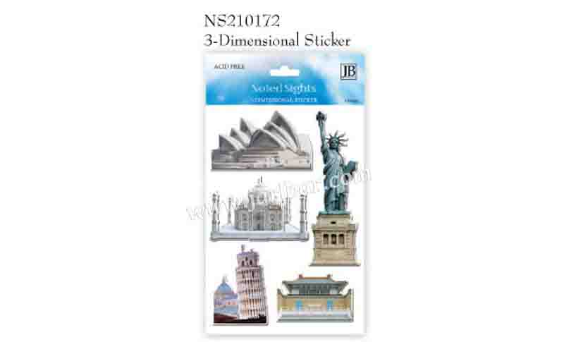NS210172 3-Dimensional sticker
