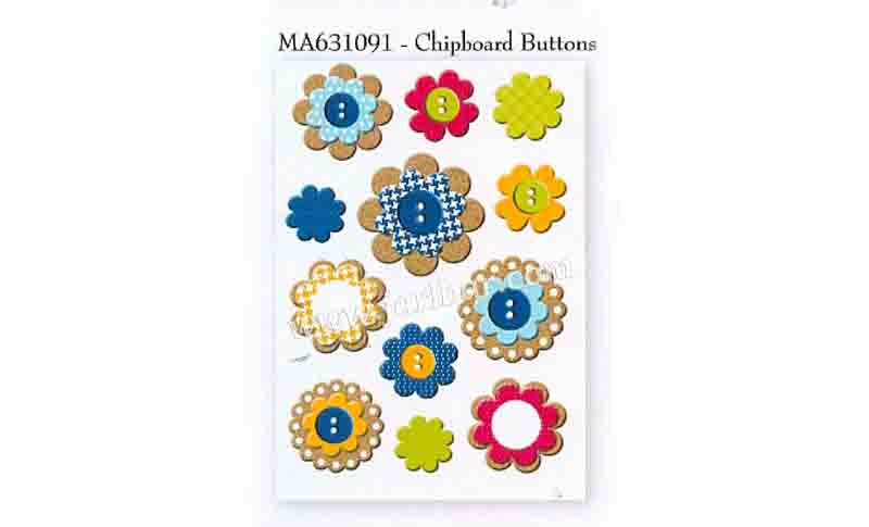 MA631091 Chipboard buttons