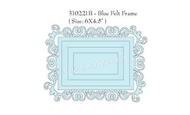 310221 Felt Frame(6x4.5)