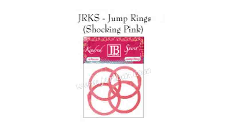 JRKS Jump rings(shocking pink)