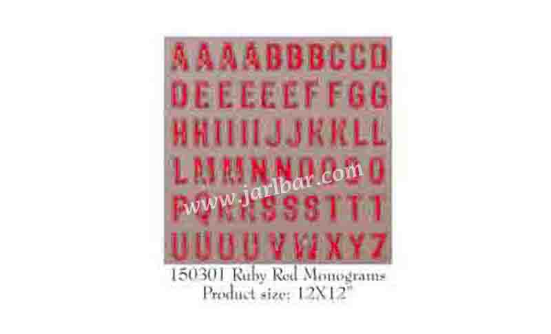 150301 ruby red monogrames
