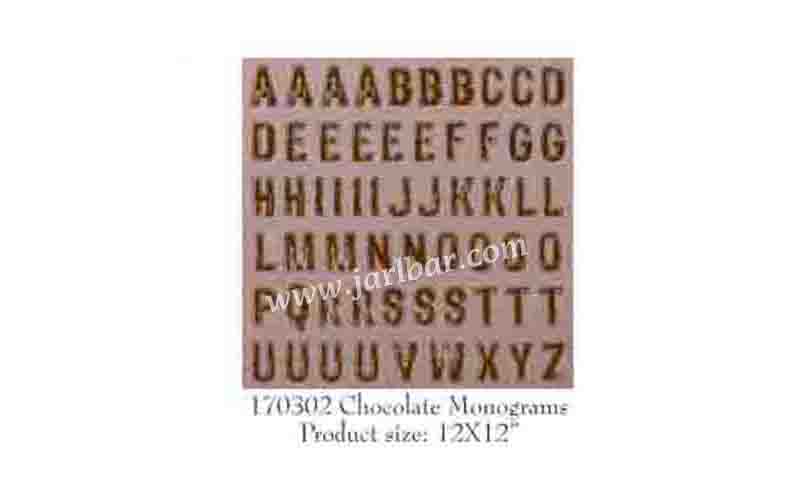 170302 choeolate monograms