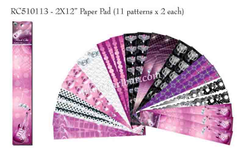 RC510113 2x12 Paper pad(11patternsx2each)