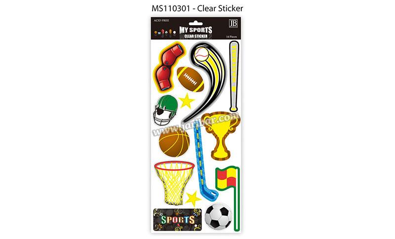 MS110301-clear sticker